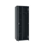 Garderobes skapis ar vairākiem nodalījumiem