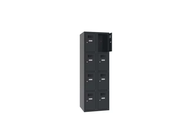 SUS324W skapis ar 8 durvīm