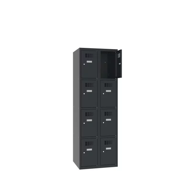 SUS324W skapis ar 8 durvīm