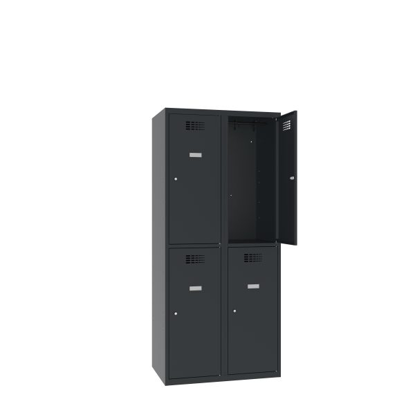 SUS422 metāla skapis ar 4 durtiņām