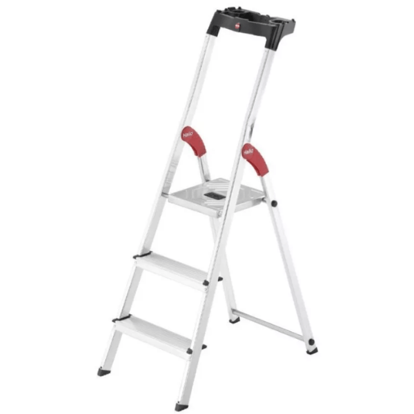 Alumīnija kāpnes ar 3 pakāpieniem